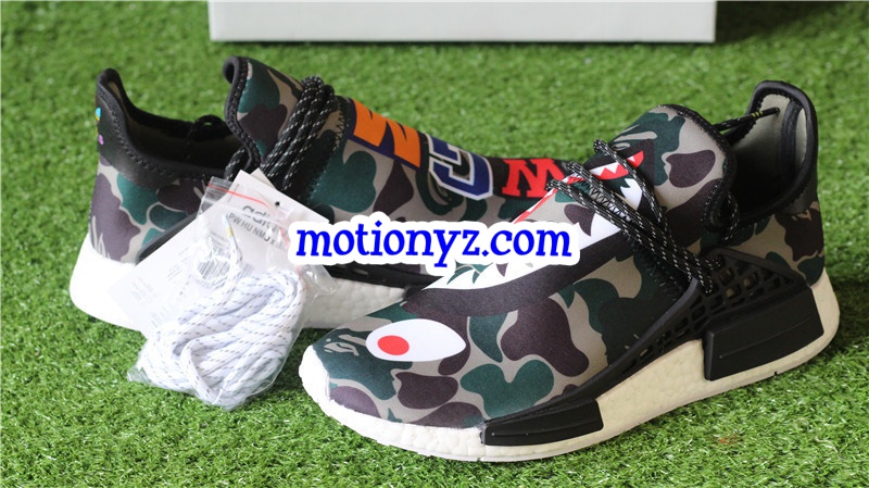 Pharrell Williams NMD Human Race Camo Bape